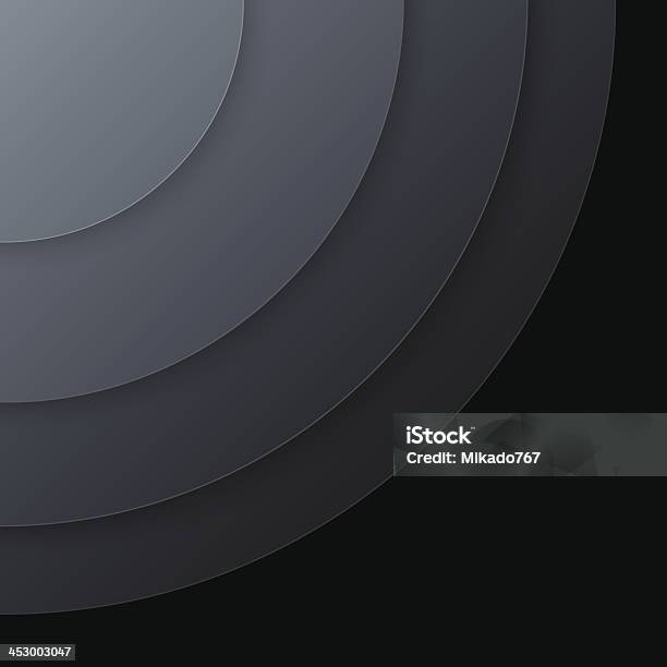 ダークグレーの抽象的なベクトルの背景紙のサークル - からっぽのベクターアート素材や画像を多数ご用意 - からっぽ, イラストレーション, インフォグラフィック