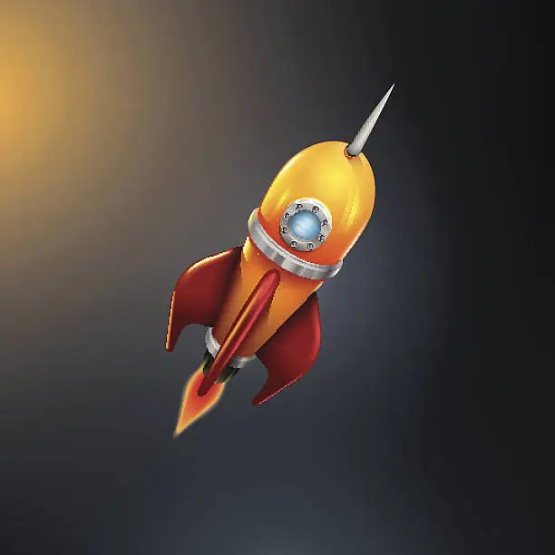 Vector illustration of Rocket