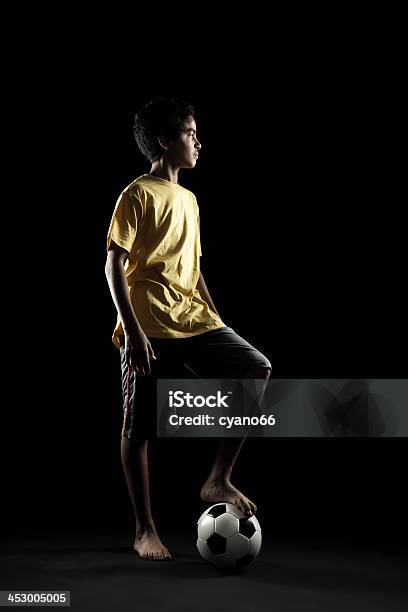 Waiting World Cup 2014 Stock Photo - Download Image Now - Child, Soccer, Barefoot