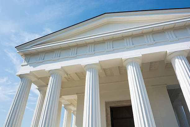 volksgarten テセウス・寺院でウィーン（オーストリア） - colonnade column architecture austria ストックフォトと画像