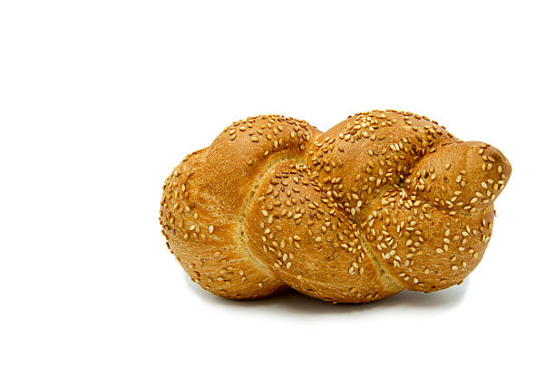 istock Loaf of bread on white 453015811