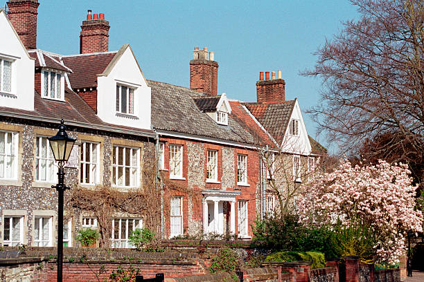 istock England, Norwich, Cathedral Close 453016701