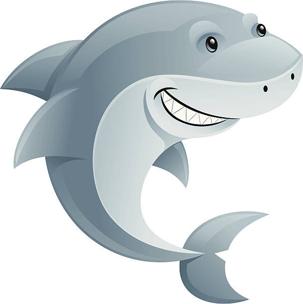 Shark Stock Illustration - Download Image Now - Shark, Cartoon, Cheerful - iStock Shark Stock Illustration - Download Image Now - Shark, Cartoon, Cheerful - iStock