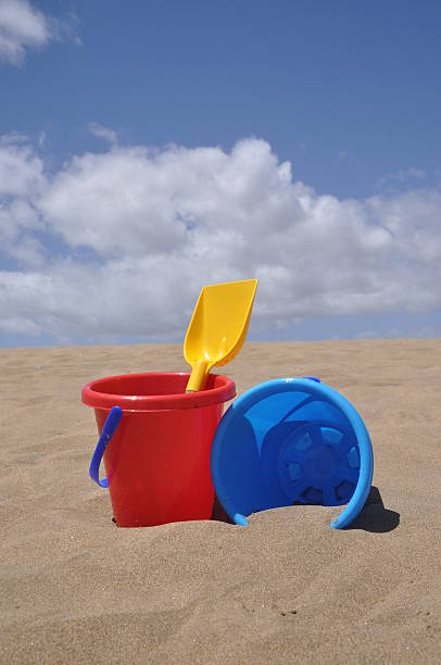istock Toys in the sand 453026357