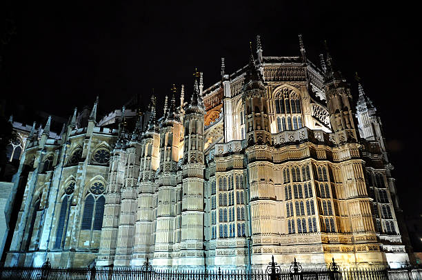 istock Night view of Westminster Abbey 453031719