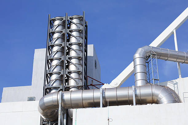 istock Architecture in industrial plant 453033501