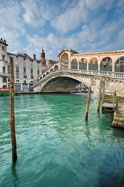 폰테 di 리알토 - rialto bridge 뉴스 사진 이미지