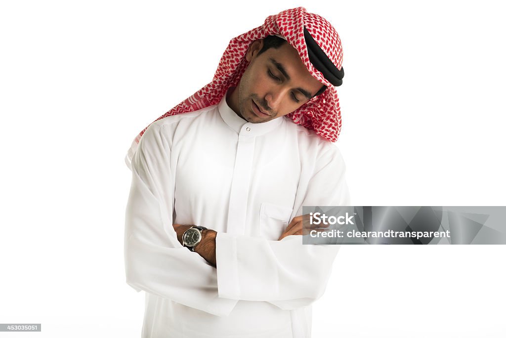 アラビアの男性のベッド - 1人のロイヤリティフリーストックフォト