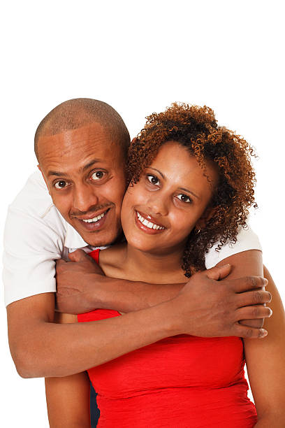 istock African American Couple Isolated On White 453035581