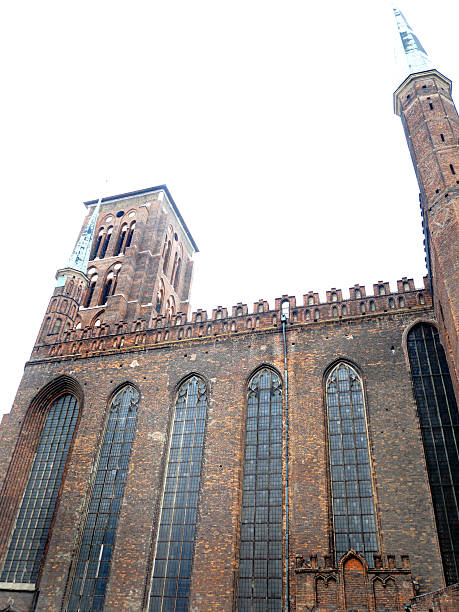 istock St. Mary's Basilica brick church Gdansk, Poland 453036199