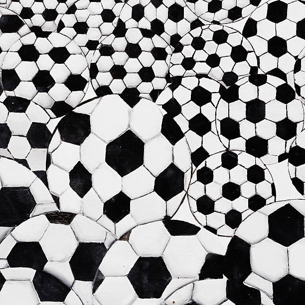 istock Seamless image of a soccer ball. 453036469