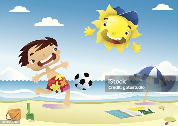 Summer Football Stock Illustration - Download Image Now - Bathroom, Sports Team, Adult