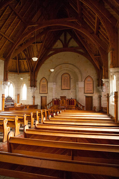 istock Interior of Ross Uniting Church 453045151