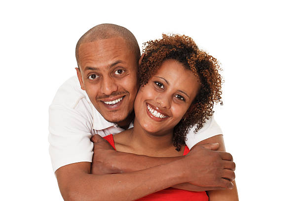 istock African American Couple Isolated On White 453045743