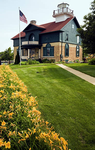 istock Lighthouse in Michigan City 453047757