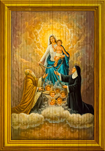 istock Baby Jesus and Virgin Mary 453048275