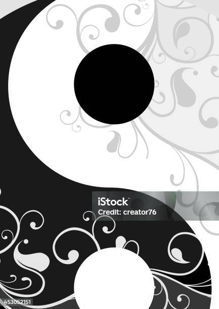 Yin Yang Pattern Symbol Stock Illustration - Download Image Now - C. K. Yang, Yin Yang Symbol, Asian Culture