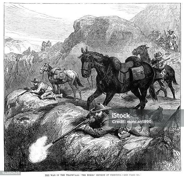 번째 Boer War 트란스발 지방에 대한 스톡 벡터 아트 및 기타 이미지 - 트란스발 지방, 정확한 사격, 19세기