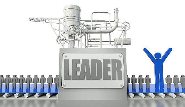 istock Leader concept with group of people 453052425