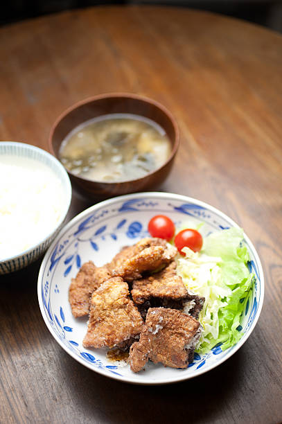istock Japanese Cuisine Buta no Karaage (Deep fried Pork) 453054803