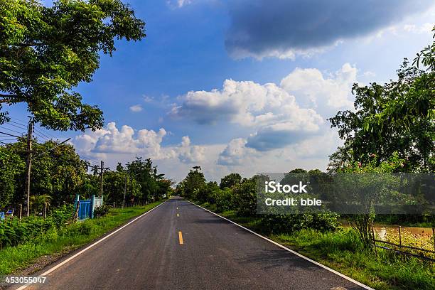 Road To Peace Stock Photo - Download Image Now - Architecture, Bangkok, Blue