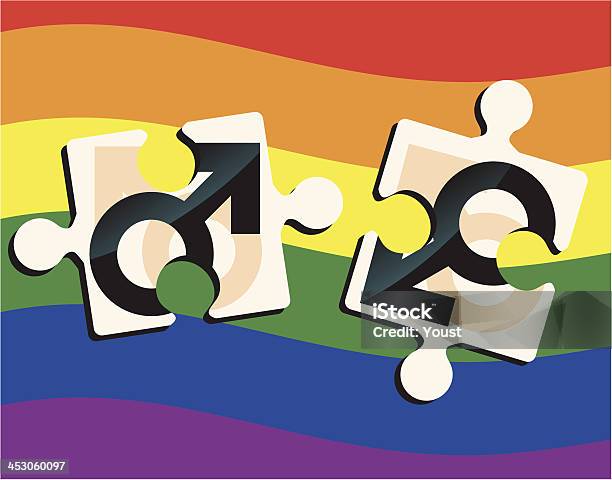 ゲイパズル - LGBTQIAの文化のベクターアート素材や画像を多数ご用意 - LGBTQIAの文化, LGBTQIの権利, つながり