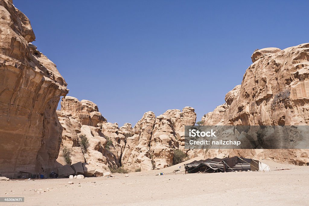 Tente de bédouin de Petra en Jordanie - Photo de Antique libre de droits