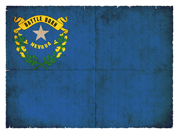 istock Grunge flag of Nevada (USA) 453061651
