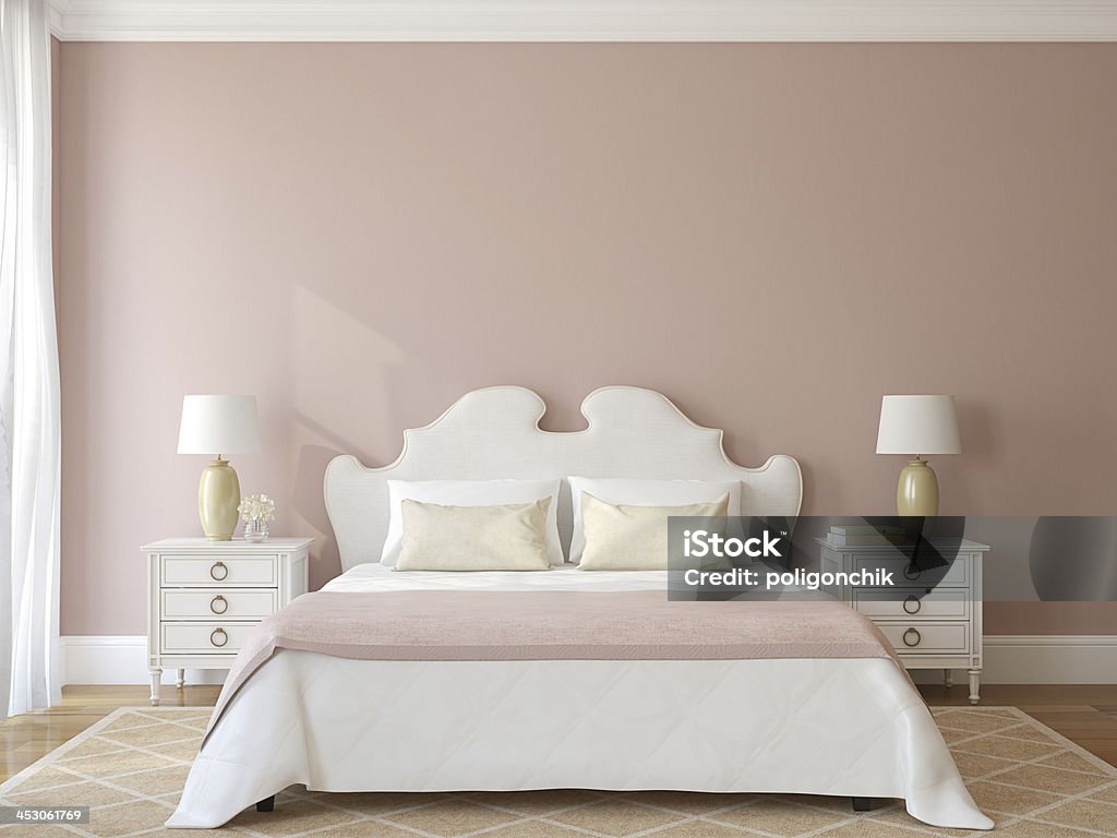 Bedroom interior. Bedroom interior. Provence. 3d render. Bedroom Stock Photo Bedroom interior. Bedroom interior. Provence. 3d render. Bedroom Stock Photo