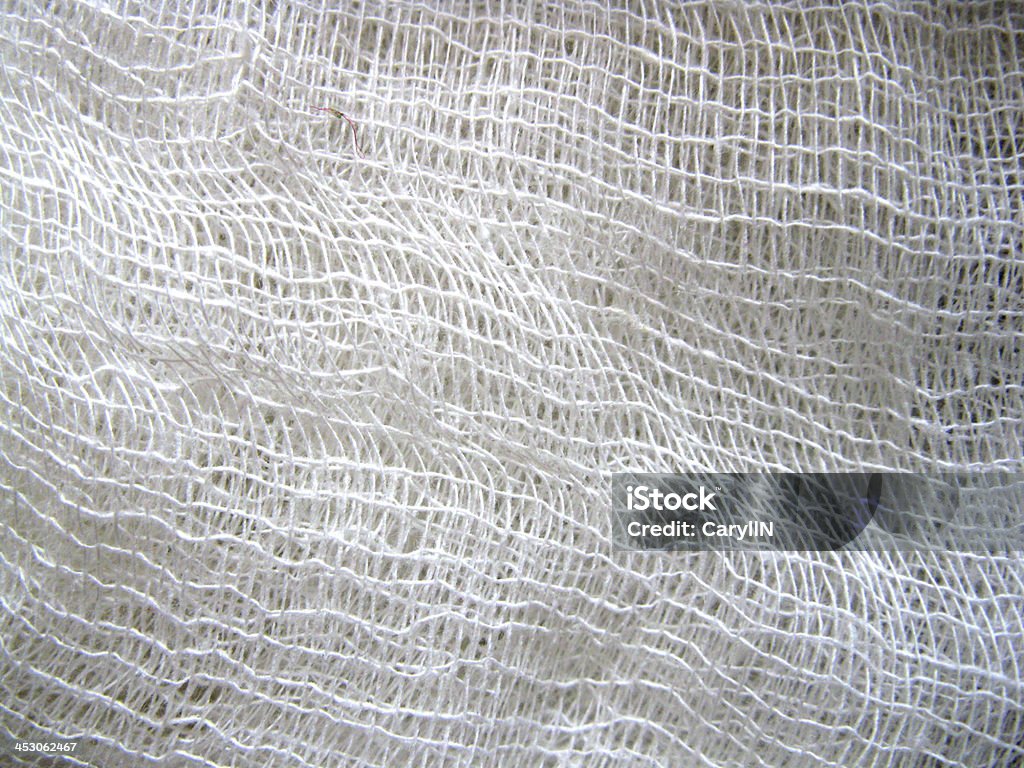 Textura de gaze material - Royalty-free Algodão Foto de stock