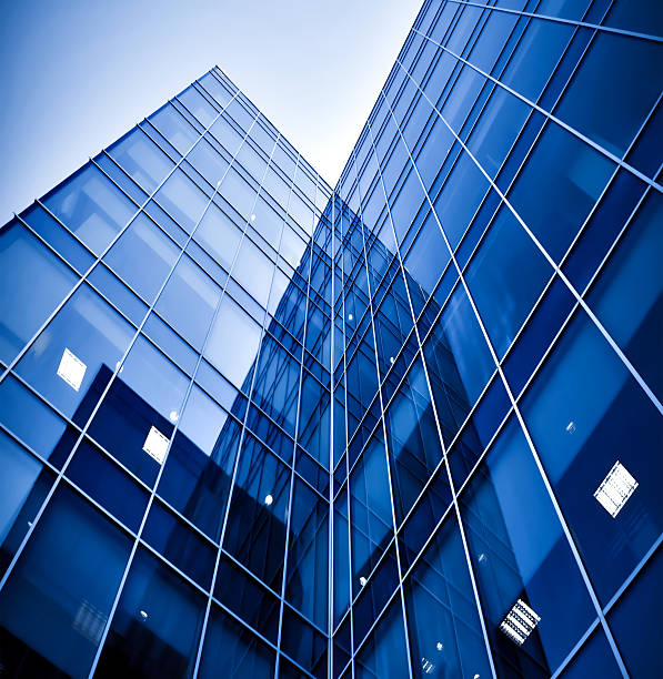istock abstract glass side of business building 453062629