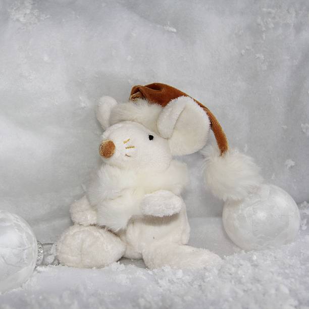 istock Christmas mouse, toys 453063753