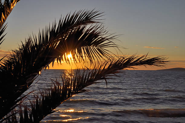 istock Coast of Croatia, sunset 453064095