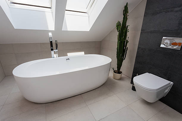 istock Urban apartment - luxury bathroom 453066105