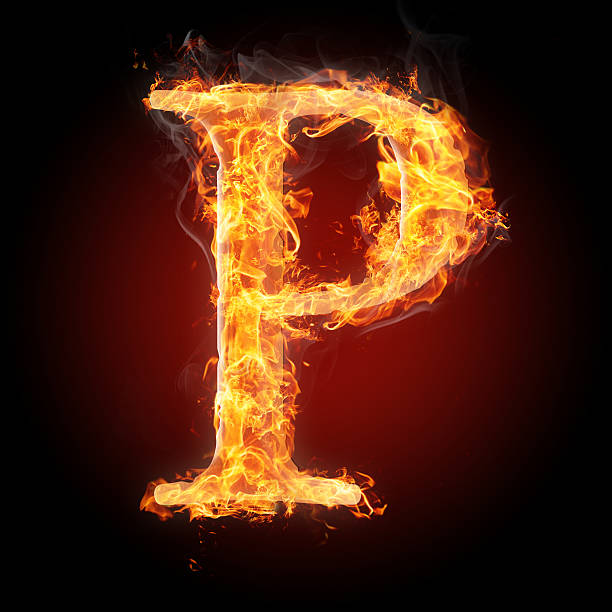istock Burning letters of English alphabet 453070659