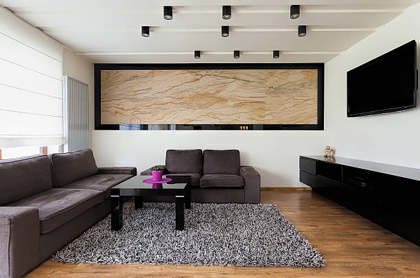 istock Urban apartment - Spacious living room 453072471