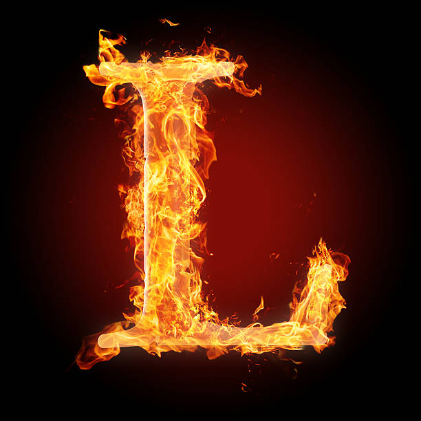 istock Burning letters of English alphabet 453072763