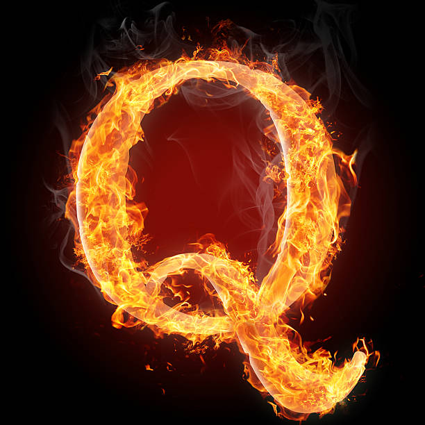 istock Burning letters of English alphabet 453075853