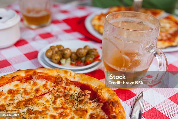 Pizza Stock Photo - Download Image Now - Cheese, Cultures, Edible Mushroom