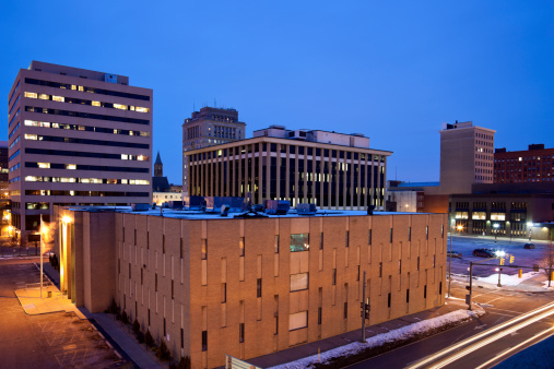 Downtown of Canton, Ohio, USA