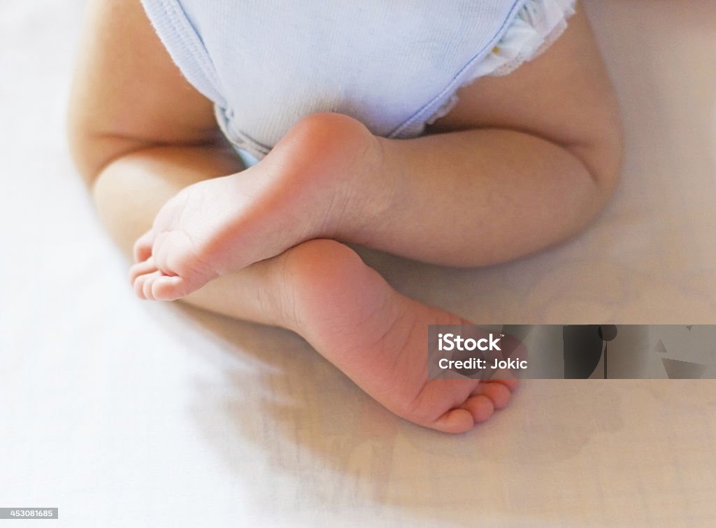 Baby Füße. - Lizenzfrei 0-1 Monat Stock-Foto