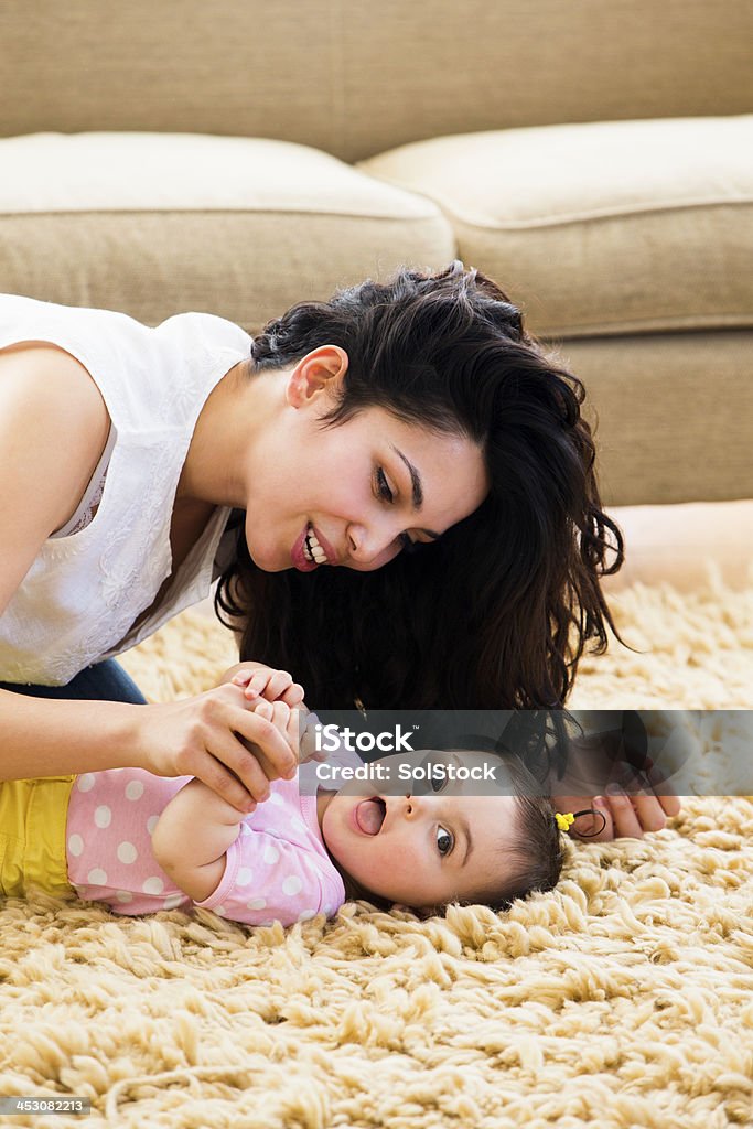 Mãe e bebê - Foto de stock de 6-11 meses royalty-free