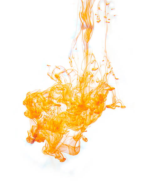 istock ink in water on a white background 453082295