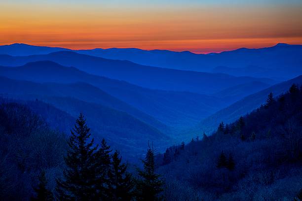 istock Great Smoky Mountains at Sunrise 453083453
