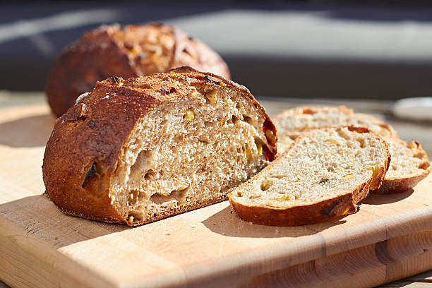 Fresh Baked Bread stock photo