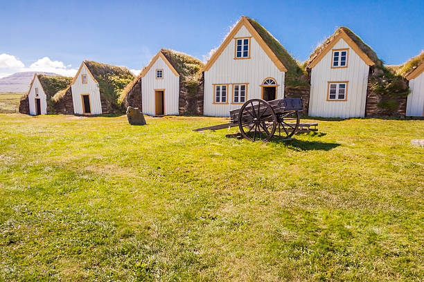 istock Old traditional Icelandic farm -  Glaumber 453090703