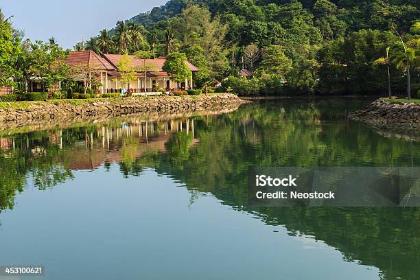 Tropical Resort In Tranquil Lagoon Koh Chang Island Thailand Stock Photo - Download Image Now