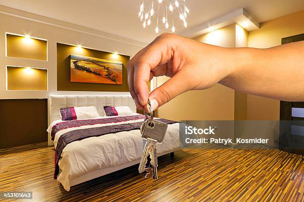 Keys To Modern Apartment Stock Photo - Download Image Now - Apartment, Bedroom, Building Exterior