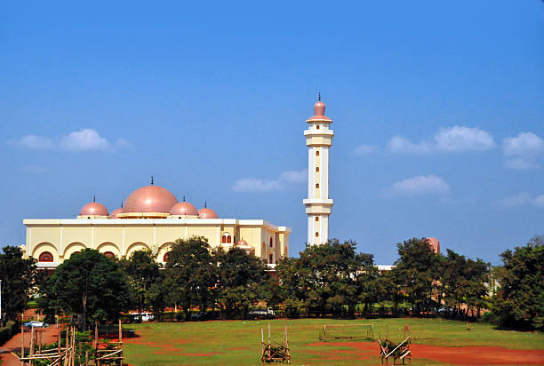 kampala, uganda: the national mosque - afrika afrika stockfoto's en -beelden