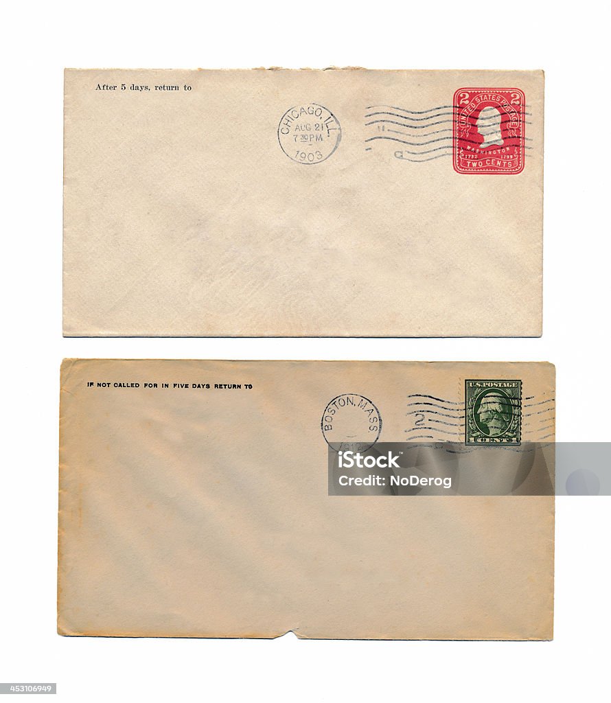 Vintage Envelopes Stock Photo - Download Image Now - 1903, 1912, 20th  Century - iStock